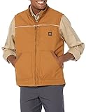 Walls Men's Super Duck Lined Vest, Pecan, Medium