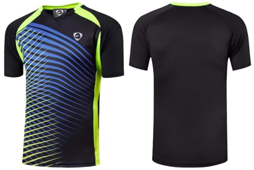 5 Pack Men's Active Quick Dry T Shirts Athletic Running Gym Workout Sport Tee Shirt Tshirt Golf Tennis Tops Bulk LSL229_5Pack2