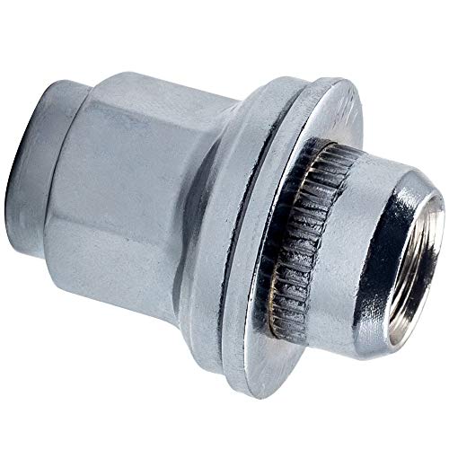 maXpeedingrods Satz mit 20 Alu-Radmuttern, M12 x 1,5 Radmuttern mit Sicherungsring für Jaguar X-TYPE/F-TYPE X152 Cabrio 3.0 S AWD 3-80-PS