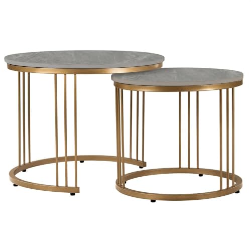 Image of Wakefit Center Table | 1 Yr Warranty | Coffee Table for Living Room Wooden, Tea Table for Living Room Wooden, Sofa Table, Free Installation from Brand, Modern Multi-Functional & Wobble-Free(Frappe)