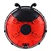 BESPORTBLE 1 Jeu de Feux de Roue de Vélo Manuel Coccinelle Scooter Feu Arrière Enfants Lampe de Rappel de Vélo Phare de Vélo pour Le Cyclisme en Plein Air (Rouge)