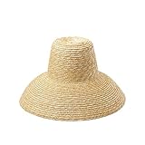 Women Popular Lamp Shape Sun Hat for Women Big Wide Brim Summer Beach Hat Ladies High Top Straw Travel Hat