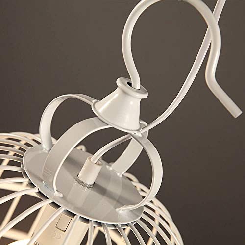 Plafonnier cage à oiseaux réglable luminaire suspendu industriel