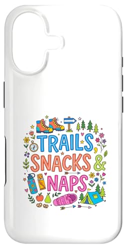 Funny Hiking Outdoor Adventures Nature Loving �X�}�z�P�[�X iPhone 17 �p