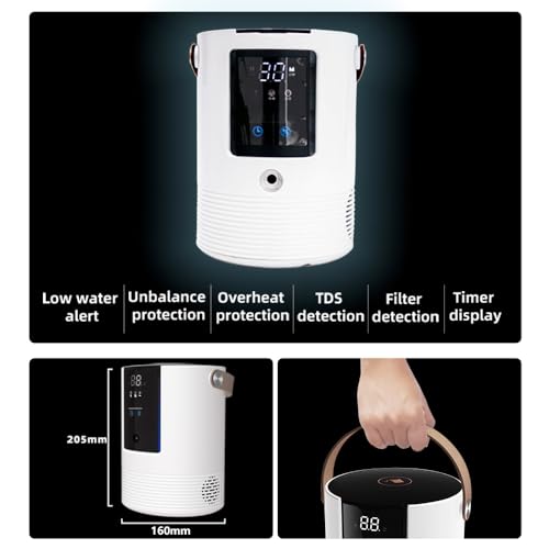 3-in-1 Hydrogen Inhalation Machine & Hydrogen Water Generator – 240 mL/min, 99.996% Ultra-Pure Hydrogen, SPE/PEM Platinum Electrodes, 4-Hour Night Mode, Portable for Home, Travel, Car Use - Image 7