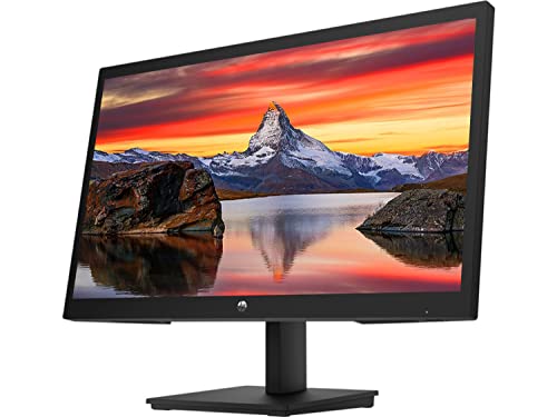 2023 Newest Hp Monitor, 21.45 Inch Fhd Ips, 1920 X 1080 At 75Hz Refresh Rate, Amd Adaptive Sync, Response Times 5 Ms, Contrast Ratio 3000:1, Hdmi And Vga Inputs, Bundle With Jawfoal #TOP1