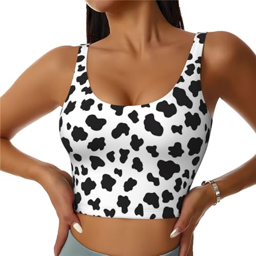 Sports Bras for Women U Back Womens Tank Tops with Built in Bras Padded Crop Workout Tops Longline Yoga Bra Top