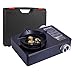 Compact Portable Gas Stove Burner - Camping Stove with & Carry Case - Ideal for Outdoor BBQs, Picnics, Travel Cooking - Outdoor Windproof Camp Stove, Cooking Grill, Propane Burner (Gas Stove)