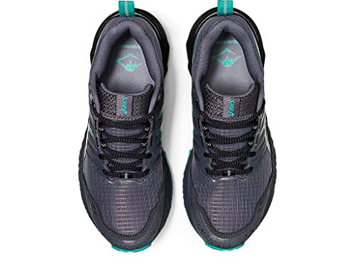 ASICS Women's Gel-Trabuco 9 Trail Running Shoes, 6, Metropolis/Baltic Jewel