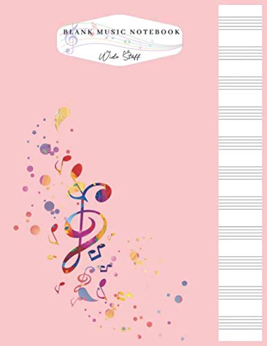 Cahier de musique enfants et adultes idéal pour composer au piano à la maison