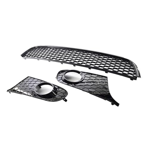 Grille inférieure en maille pour Golf 6 calandre centrale noire robuste