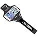ARTEESOL iPhone 7 Running Armband, Waterproof Cell Phone Holder 4"-5.5" with Fingerprint Touch for iPhone X/8/7/6/Plus, Galaxy S7, Lg, Phone Pouch for Workout Exercise [Black]