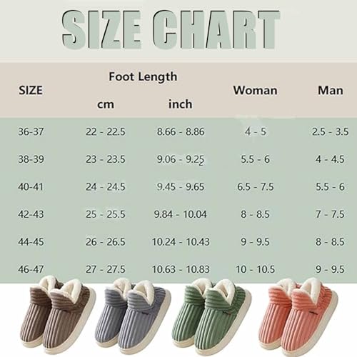 CLOUDEMO Sunmoine Cloud Slippers,Pillow Warm Fuzzy House Slippers, Anti-Skid Cozy Plush for Indoor Outdoor Warm Slippers (Grey,8-8.5) 7