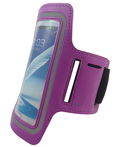 Lg G3 & Lg G2 Neoprene Cell Phone Arm Band For Running, Walking, Hiking, And Other Exercise And Sports Activities By Asct (Light Purple) #TOP18