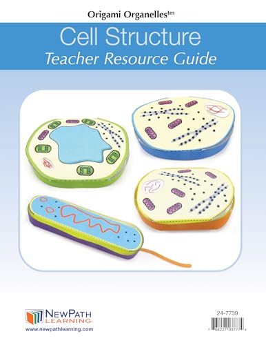 Image of NewPath Cell Structure 3-D Model Making Kit, Set /5 Full-Color, Paper Model Templates & Teachers Guide (24-7739)