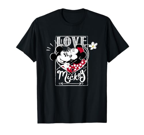 T-shirt Mickey Valentine's Day : look casual chic pour votre prochaine sortie magique à Disneyland