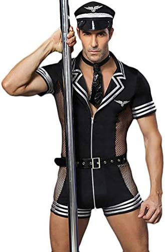 Uniforme De Policía Sexy Para Hombres Tentador Bar Para Hombres C...
