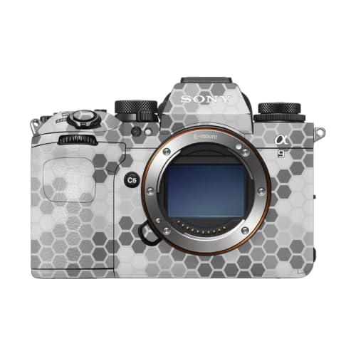 Image of Camera Skin Compatible with Sony Alpha 9 III (2024) - Camo Hexadots - Premium 3M Vinyl Protective Wrap Decal Cover - Easy to Apply | Crafted in the USA by MightySkins
