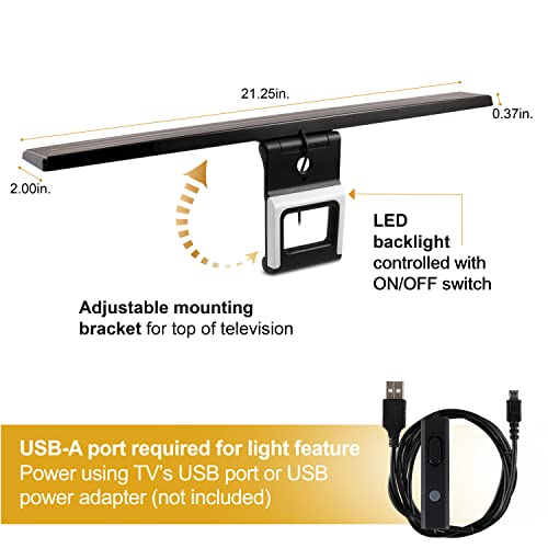 Ge Led Enlighten Hd Color Changing Rgb Backlight Hover Tv Antenna, 4K 1080P Digital Hdtv Vhf Uhf, Tv Antenna For Smart Tv, Long Range Tv Antenna Indoor, 57284 #TOP1