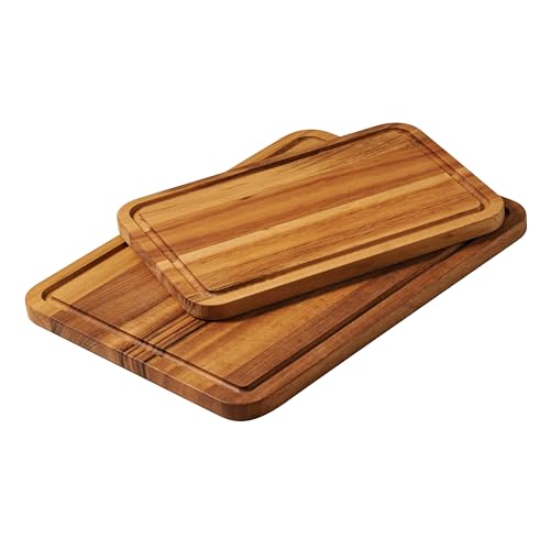 Image of Tramontina FSC Certified Brazilian Tigerwood Cutting and Serving Board Set