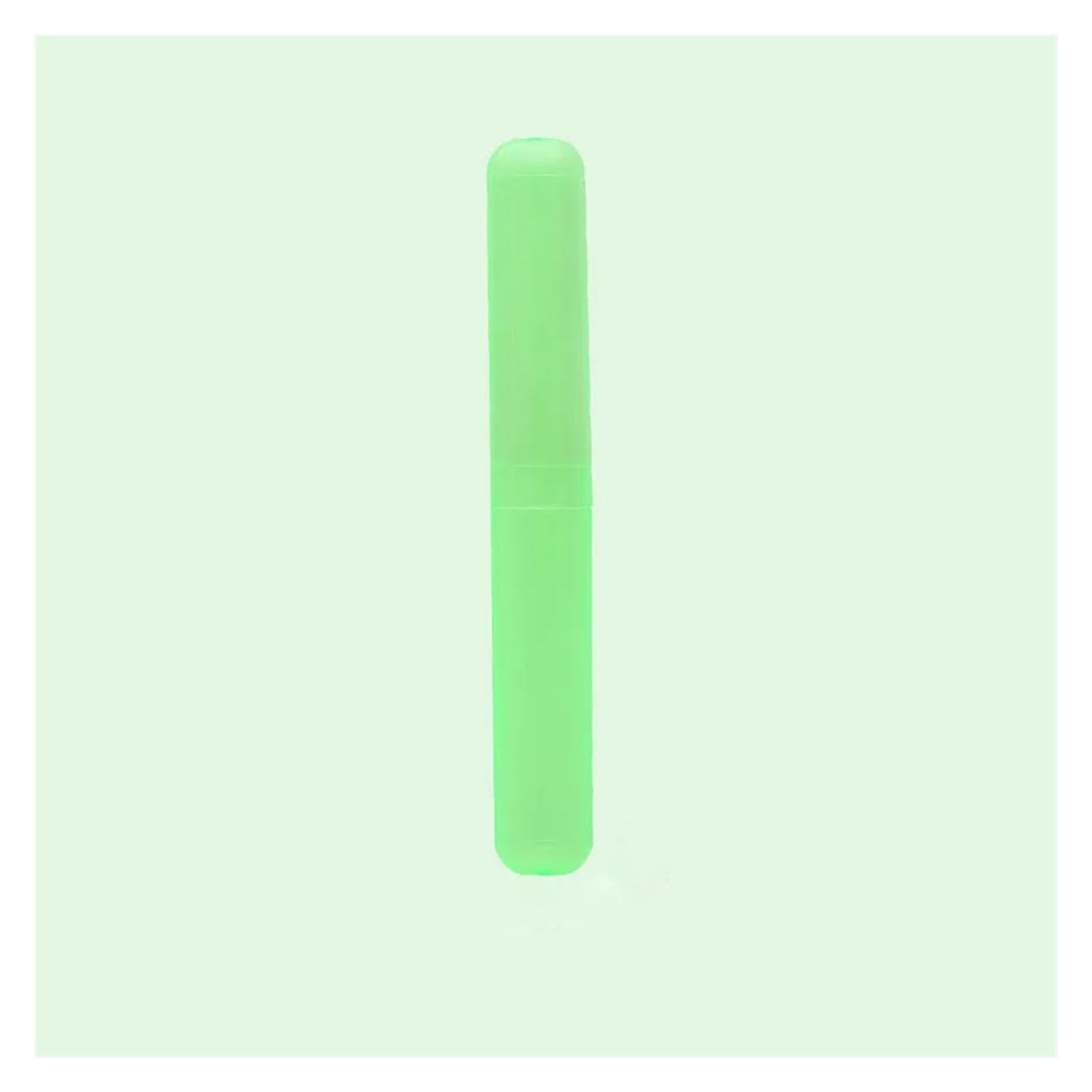 10Pcs Travel Portable Toothbrush Cup Bathroom Toothpaste Holder Storage Case Box Organizer Travel Toiletries Storage Cup(Green,5pcs)