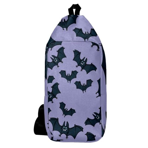 Sac à dos effrayant Halloween à bandoulière ergonomique et léger pour randonnée