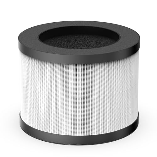 Air Purifier Replacement Filter, 3 Stage HEPA Filter BW302 Air Purifier, Air Cleaner Filter, 1 Pack, White