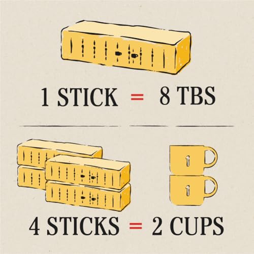 Vital Farms Grass-Fed Butter Sticks, Salted, 16oz, 4 x 1/4 lb sticks