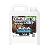 Compaction Cure Liquid Soil Aerator – Loosens Hard Soil & Improves Drainage – 1 Gallon (128 oz) = Covers up to 21,333 sq ft – Liquid Aeration for Lawns, No Mechanical Aerator Needed – Yard Mastery
