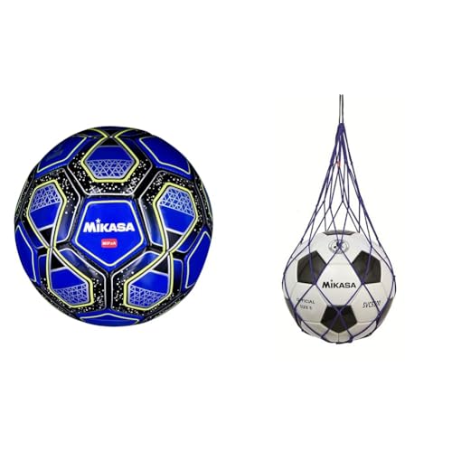 【Amazon.co.jp 限定】 ミカサ(MIKASA) サッカーボール 3号球 MIFoA(ミフォア) 小学校低学年・子供用 ネイビー/ブラック F3AZ D-INNBK 推奨内圧0.490(kgf/?) 1個入れボールネットのセット