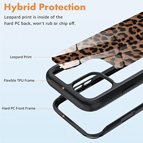 Coque iPhone 13 Pro léopard le cadeau idéal pour filles