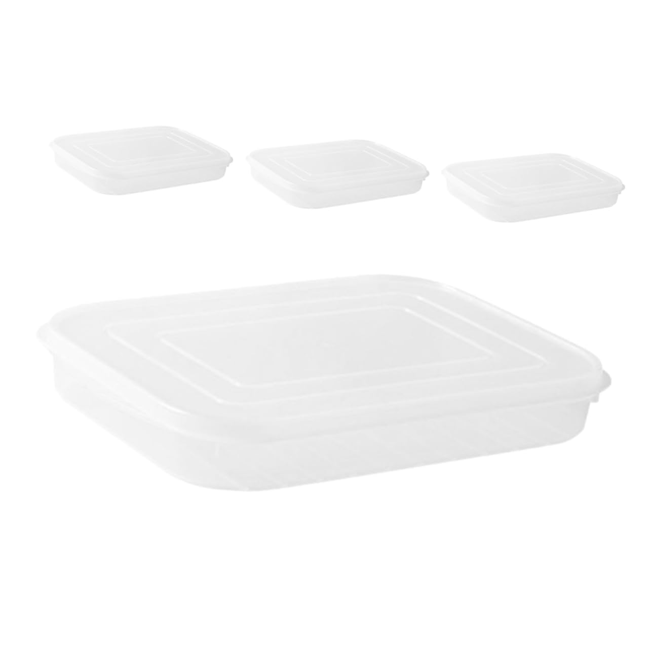 Ciieeo 8 Pz più croccante contenitore con coperchio supporto per la pancetta contenitore cucina contenitore ermetico contenitori per il pranzo all'aperto portapancetta per
