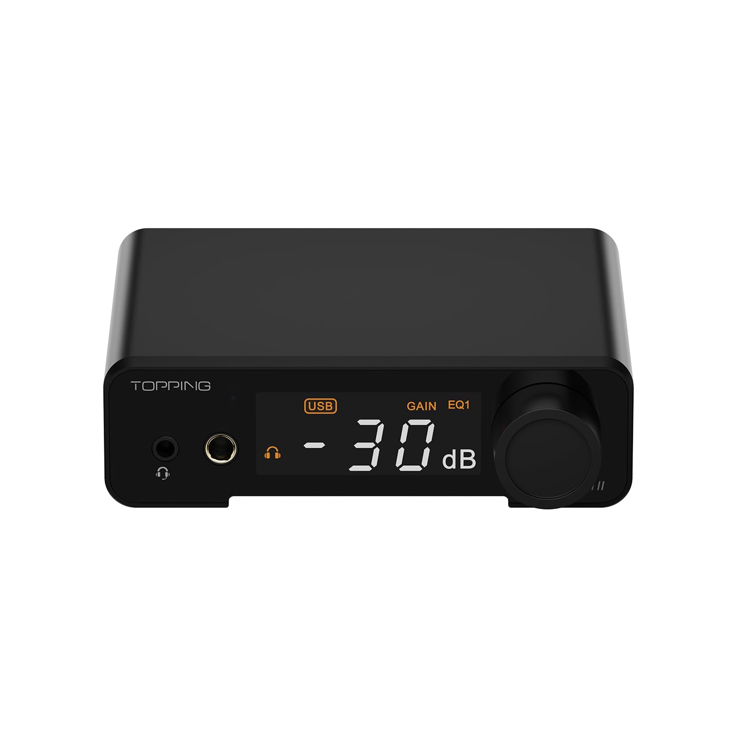 TOPPING DX1 II DAC & Amplificatore per cuffie ES9039Q2M, chip DAC con uscita/ingresso ottico, modalità preamplificatore, uscita linea bilanciata, amplificatore per cuffie completamente bilanciato