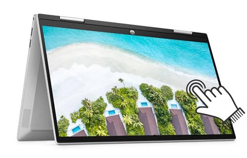 Image of HP Pavilion x360 Convertible 2-in-1 Laptop, 14 inch FHD Touchscreen, Intel Core i5-1235U(Beat i5-1135G7), 16GB RAM, 1TB NVMe SSD, FP Reader, HDMI, WiFi 6, Camera, Win 11, w /BWE Accessories