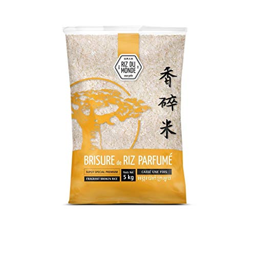 Riz Du Monde - Romper el arroz Camboya 5kg - Paquete de 3