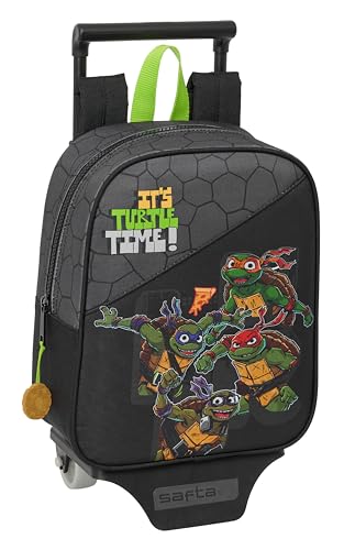 Sac à dos de crèche Tortugas Ninja avec trolley amovible et dos rembourré