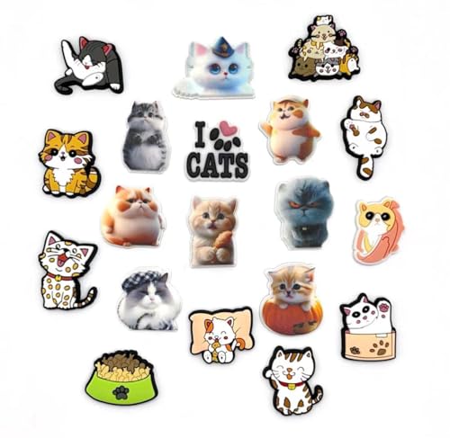 Generic Cute Cats Shoe Charms