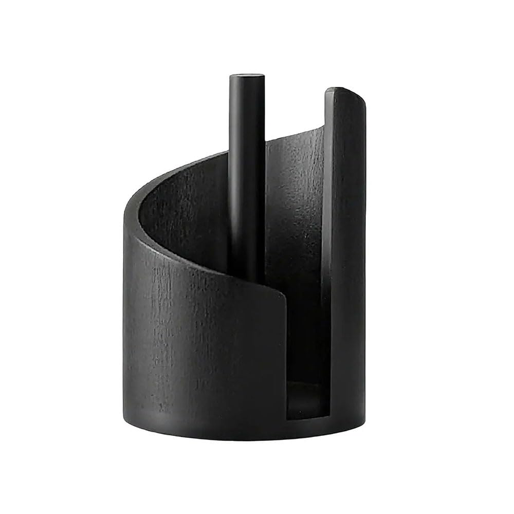 Soporte de madera para toallas de papel con diseño elegante y base estable para restaurante