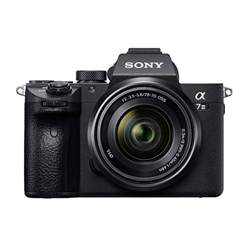 Sony Alpha a7 III 24.2MP Full Frame Mirrorless Digital Camera and Lens Bundle with Sony Protect Extended Warranty for Digital Imaging Products (2 Items)