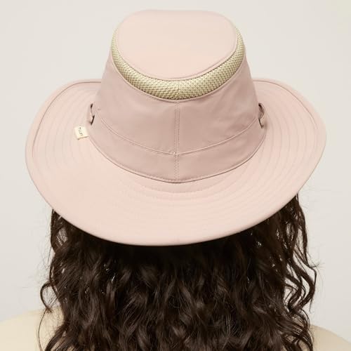 Image of Tilley Mens Womens LTM6 Broad Brim Extra Ventilation Sun Protection Airflo Bucket Sun Hat