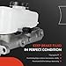 A-Premium Brake Master Cylinder with Reservoir and Cap Compatible with Ford, Lincoln and Mercury Vehicles - Crown Victoria 2001-2011, Town Car 2001-2011, Grand Marquis 2001-2011, Marauder 2003-2004