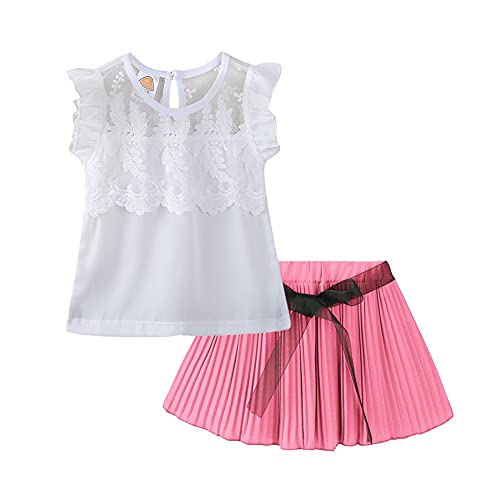 Image of Mud Kingdom Toddler Girls Sleeveless Tank Top and Shorts Set 2 Piece Floral Casual Summer Outfits