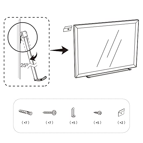 Amazon Basics Large Magnetic Dry Erase Whiteboard with Pen Tray for School, Classroom, Office & Home , 48" x 72", Aluminum frame, Silver/White