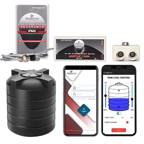 Robsync Unisync Tank Smart Device Fully Automatic Water Tank Level Controller,Indicator for Tank WiFi Mobile App Based Operate from Anywhere | Submersible Starter Wireless Version (Standard)-image-21