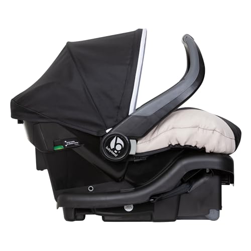 Baby Trend Ally Newborn Baby Infant Car Seat with Cover and Harness, Khaki - image 9