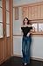 Corset Tops for Women Black Corset Top with Zipper Off Shoulder Square Neck Puff Sleeves Sexy Y2K Clubwear Bustier for Date Night Two Ways to Wear Spring Basics 2025