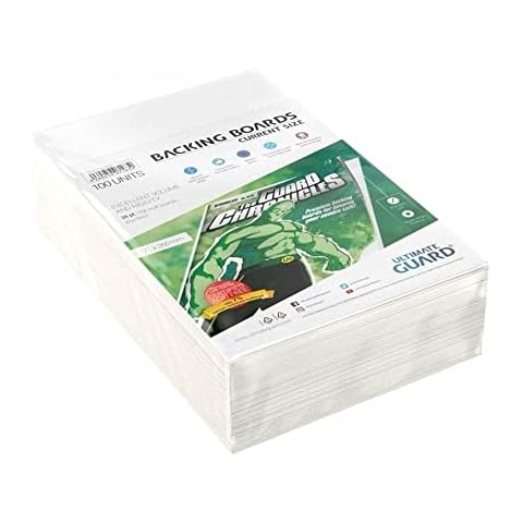 Comic Backing Boards (Current Size, Pack of 100) Cover