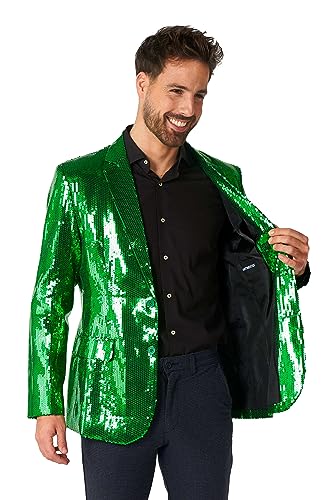 SUITMEISTER Sequins Party Blazer for Men - Slim Fit - Shiny Christmas, NYE, Prom Party Jacket4