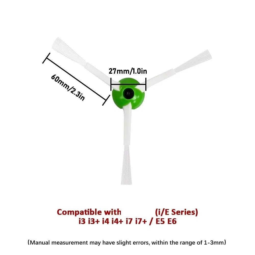 Filter Main Side Brush For E/I/J I3/+ I4/+ I6/+ I7/+ E5 E6 E7 Vacuum(16pc set with tool)