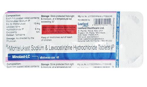 MINOLAST-LC - Strip of 10 Tablets